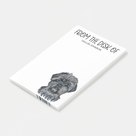 Affenpinscher liefhebber post-it® notes (Schuin)