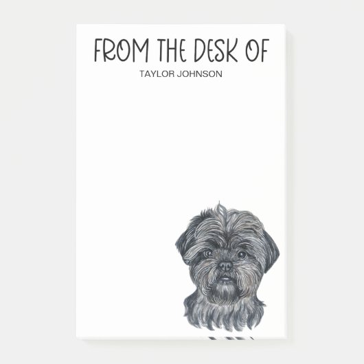Affenpinscher liefhebber  post-it® notes (Voorkant)