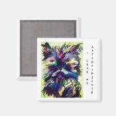 Affenpinscher Magnet (Voorkant / Achterkant)