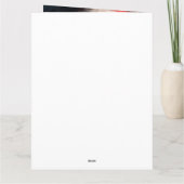 Affenpinscher met Sinterklaas Feestelijke Kerstmis Kaart (Achterkant)