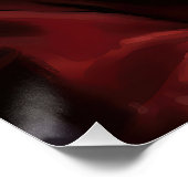 Affenpinscher met Sinterklaas Feestelijke Kerstmis Perfect Poster (Hoek)