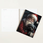 Affenpinscher met Sinterklaas Feestelijke Kerstmis Planner (Display)
