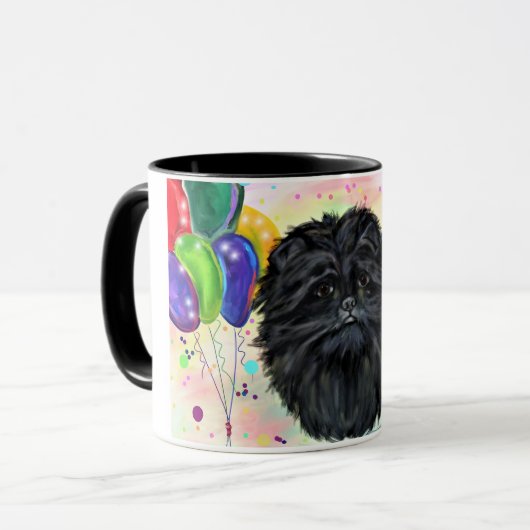 Affenpinscher Mok (Voorkant links)