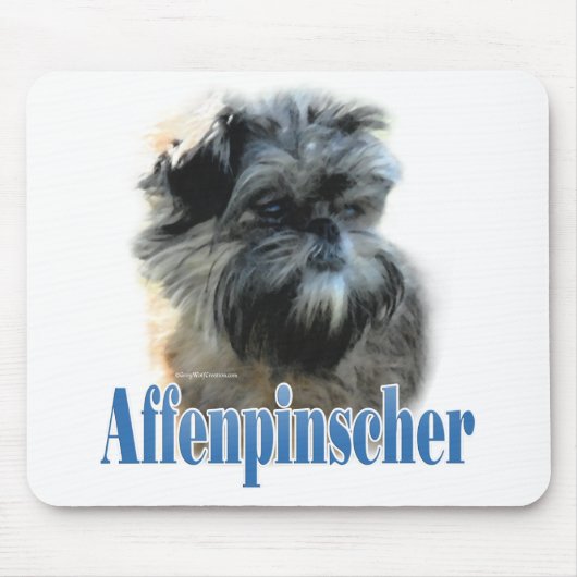 Affenpinscher Naam Muismat (Voorkant)