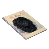 Affenpinscher Notitieboek (Rechterzijde)