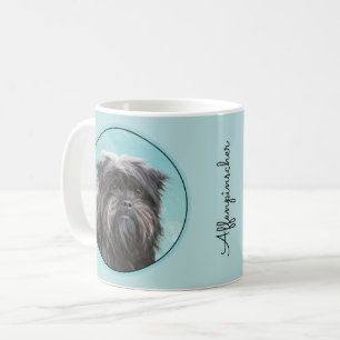 Affenpinscher Painting - Cute Original Dog Art Koffiemok