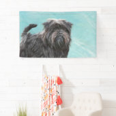 Affenpinscher Painting - Cute Original Dog Art Spandoek (Insitu)