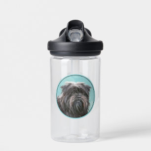 Affenpinscher Painting - Cute Original Dog Art Waterfles