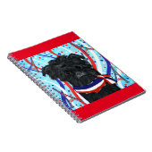 Affenpinscher Parijs Notitieboek (Rechterzijde)