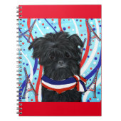 Affenpinscher Parijs Notitieboek (Voorkant)