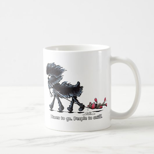 Affenpinscher Places om te gaan Koffiemok (Rechts)