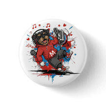 Affenpinscher Rock Star Singer Musical Podcast Art