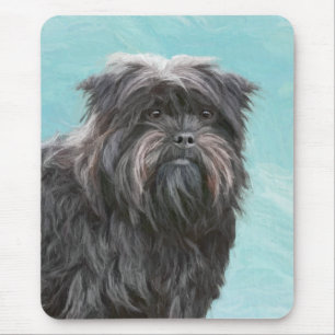 Affenpinscher Schilderij - Mooie Originele Honden Muismat