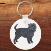 Affenpinscher Sleutelhanger (Voorkant)