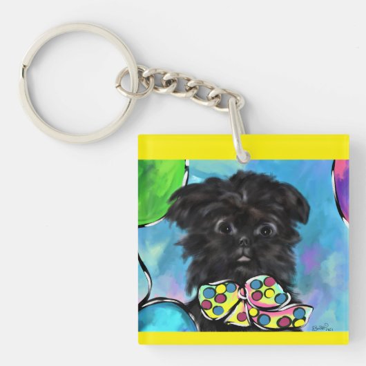 AFFENPINSCHER SLEUTELHANGER (voorkant)