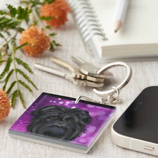 AFFENPINSCHER SLEUTELHANGER (Voorkant Rechts)