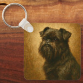 Affenpinscher Sleutelhanger (Voorkant)