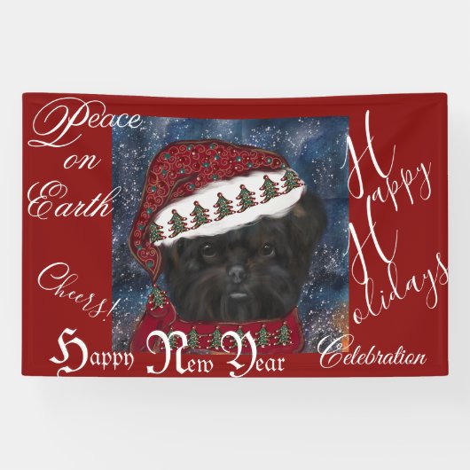 Affenpinscher Spandoek (Horizontaal)