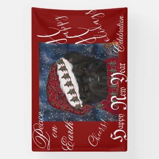 Affenpinscher Spandoek (Verticaal)