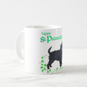 Affenpinscher St. Patrick's Dag Koffiemok (Voorkant links)