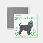 Affenpinscher St. Patrick's Dag Magneet (Voorkant / Achterkant)
