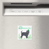 Affenpinscher St. Patrick's Dag Magneet (Insitu (Vaatwasser))