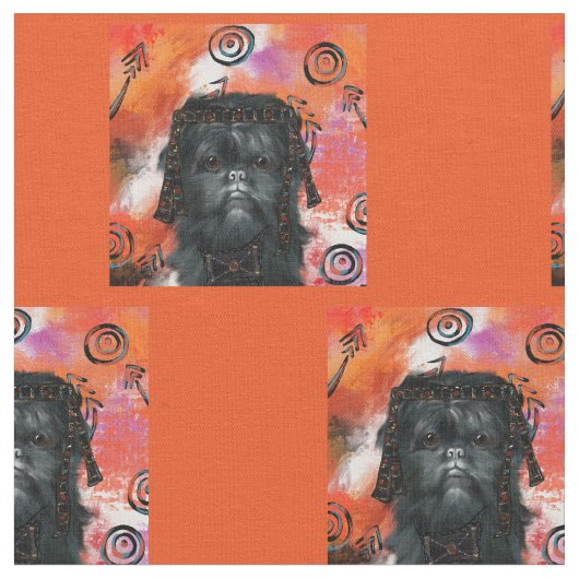 Affenpinscher  stof (Close Up)