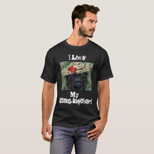 Affenpinscher  t-shirt (Voorkant volledig)