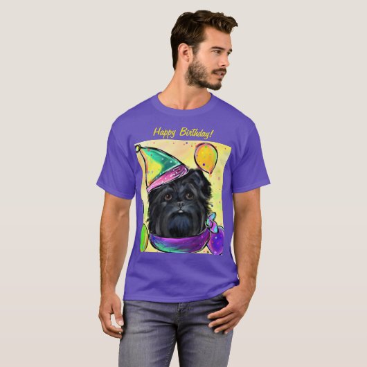 Affenpinscher T-shirt (Voorkant volledig)