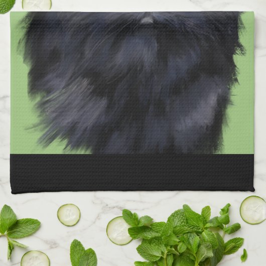 AFFENPINSCHER THEEDOEK (Gevouwen)