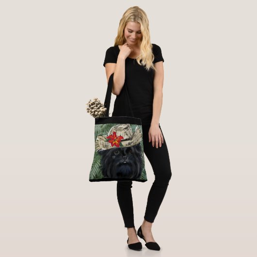 AFFENPINSCHER  TOTE BAG (Op model)