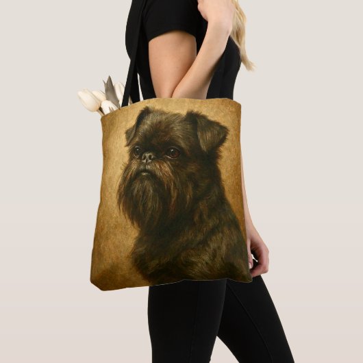Affenpinscher Tote Bag (Dichtbij)