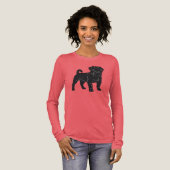 Affenpinscher Tri-Blend Shirt (Voorkant)