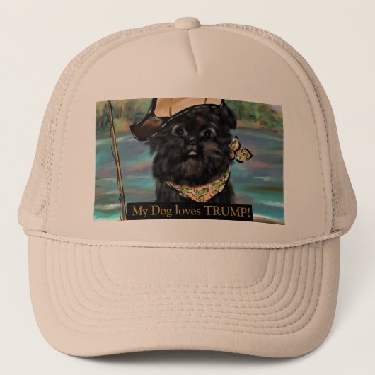 Affenpinscher Trucker Pet (Voorkant)