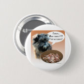 Affenpinscher Turkije Ronde Button 5,7 Cm (Voorkant /achterkant)
