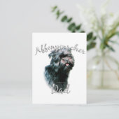 Affenpinscher Vader 2 Briefkaart (Staand voorkant)
