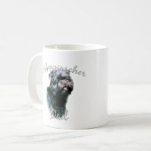 Affenpinscher Vader 2 Koffiemok (Voorkant links)