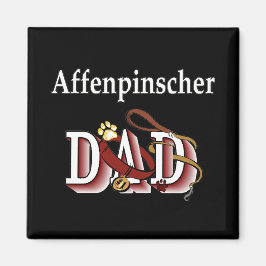 affenpinscher vader Magnet