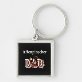 Affenpinscher Vader Sleutelhanger