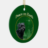 Affenpinscher vrede keramisch ornament (Rechts)