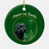 Affenpinscher vrede keramisch ornament (Achterkant)