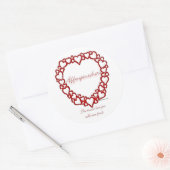 Affenpinscher Ware Liefde - Sticker (Envelop)