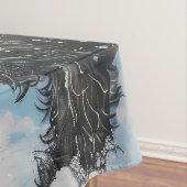 Affenpinscher Winter Wonderland Kerstvreugde Tafelkleed (Voorbeeld)