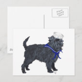 Affenpinscher Zeiler Briefkaart (Voorkant / Achterkant)