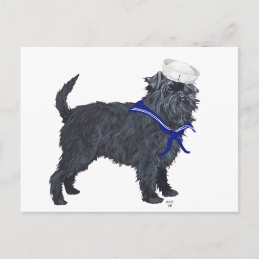 Affenpinscher Zeiler Briefkaart (Voorkant)