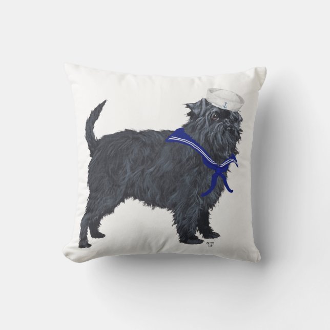 Affenpinscher Zeiler Kussen (Voorkant)