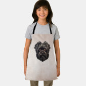 Affenpinscher Zwarte Hond Schort (Insitu)
