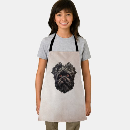 Affenpinscher Zwarte Hond Schort (Insitu)