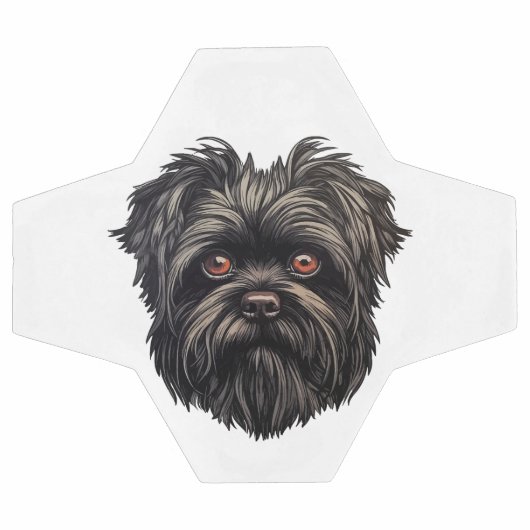 Affenpinscher Zwarte Hond Voetbal (Enkel)