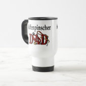 Affenpinshcer Dad Aparrel Gifts Reisbeker (Voorkant links)